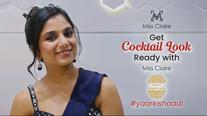 Wedding Makeup Tutorial - Indian Cocktail Party Look by Miss Claire | Friend's wedding Tutorial
