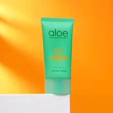 Солнцезащитный крем с алоэ Holika Holika "Aloe Soothing Essence Waterproof Sun Cream", с водостойкой формулой, SPF 50, 70 мл