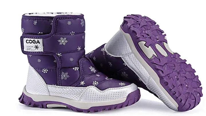 Модные плюшевые детские сапоги Fashion plush baby boots