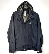 Carhartt J162 Mens Shoreline Storm Defender Waterproof Breathable Jacket 2X Tall