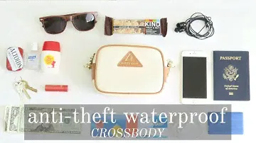 What Fits in the Anti-Theft Waterproof Crossbody in Mini Size | Arden Cove