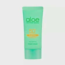 Успокаивающий солнцезащитный крем с алоэ Holika Holika Aloe Soothing Essence Waterproof Sun Cream SPF50+