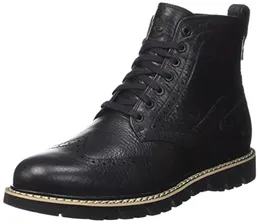 Сапоги и ботинки Timberland Herren Britton Hill Fleece Wing Tip Waterproof Stiefel, Schwarz (Jet Black), 45 EU