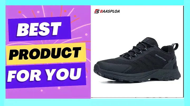Baasploa Man Hiking Shoes Wear-Resistant Sneakers