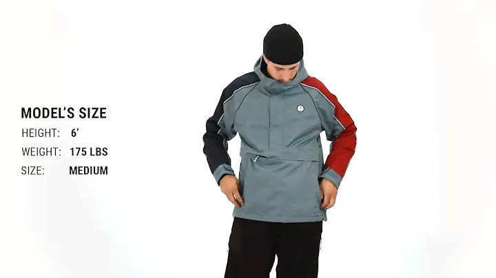 686 Forest Bailey Catchit Anorak Snowboard Track Jacket Fit Review - Tactics