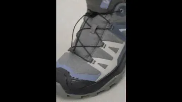 SALOMON X ULTRA 360 W Hiking Shoes Boots Sharkskin Stonewash Grey Women | zal