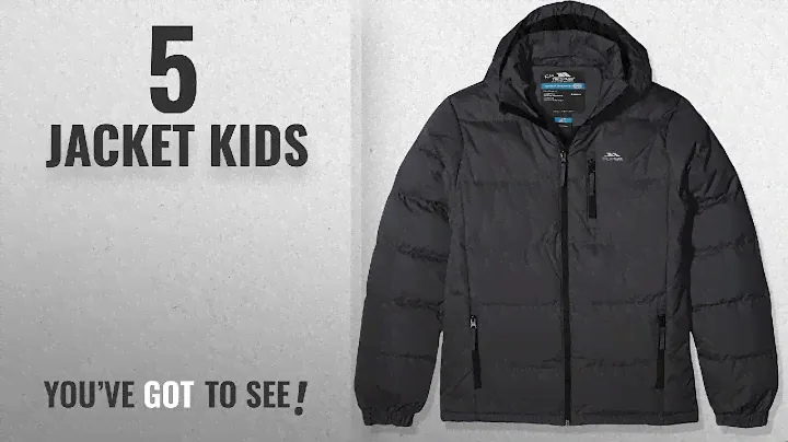 Top 10 Jacket Kids [2018]: Trespass Boys' Tuff Warm Padded Windproof Jacket