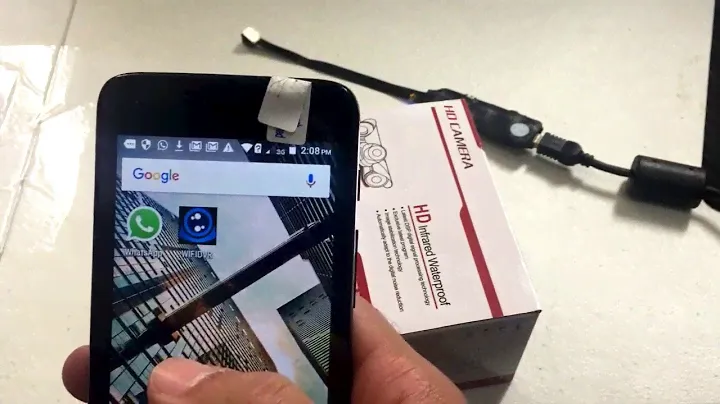 Instalação e configuração de câmera espiã Wi-Fi câmera escondida câmera sem fio câmera secreta IP