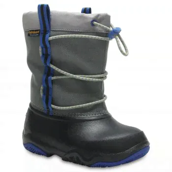 Crocs Сноубутсы Swiftwater Waterproof Boot K (серый) 45331