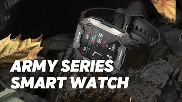 ARMY Series Men's Smart Watch | Military Grade Style Tough | Smartwatch for Less