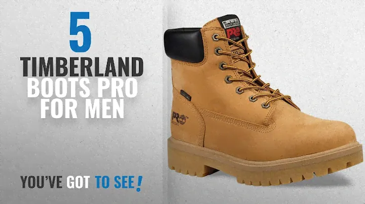 Top 10 Timberland Boots Pro [ Winter 2018 ]: TIMBERLAND PRO Men's Soft Toe Waterproof Work Boots,
