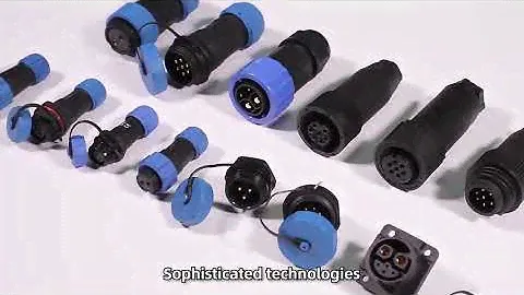 Weipu SP11 SP13 SP17 SP17 Aviation plug  IP68 waterproof connector